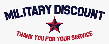 military discount with installation and replacement contractor company